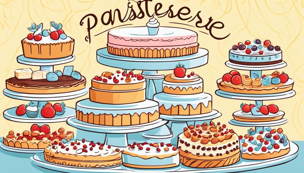 nom pâtisserie